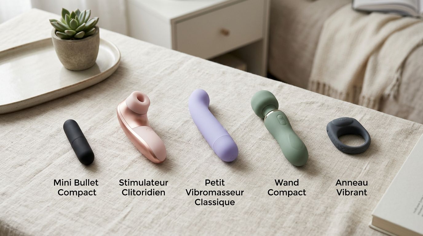 Différents types de sextoys adaptés aux débutants